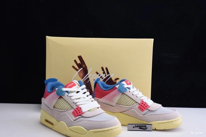 Rep TBK Ice 4 Union DC9533-800 Guava Retro Air Jordan 0814